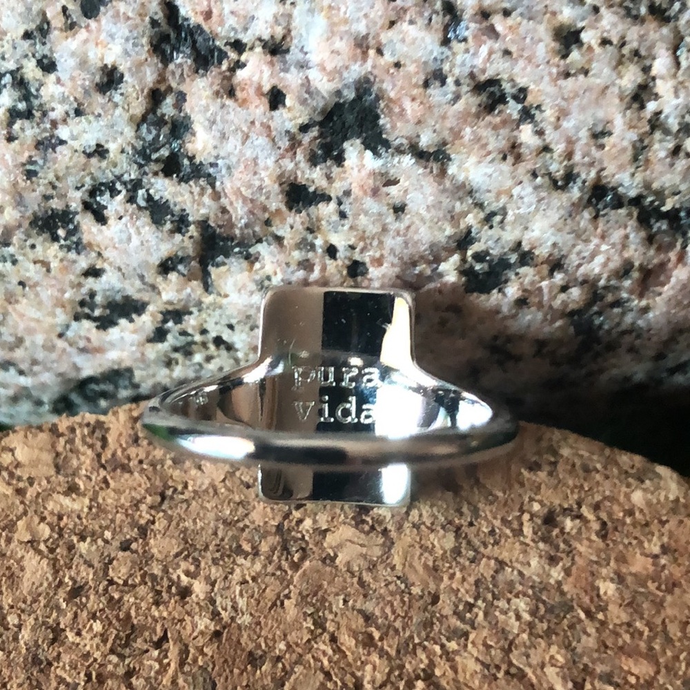 Pura Vida the Moon Tarot Card Stackable Ring - Picture 3 of 5